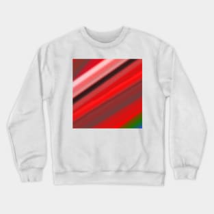 red green abstract texture Crewneck Sweatshirt